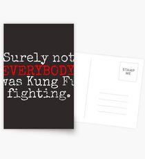 KUNG FU Postcards