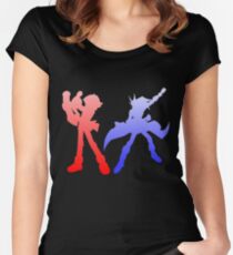 Yu-Gi-Oh! GX Game On! Women's Fitted Scoop T-Shirt