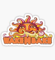 Wake & Bake Sticker