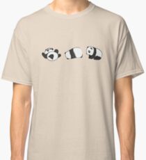 Tumbling Panda Bears (SET) Classic T-Shirt