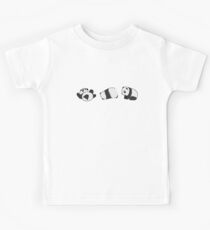Tumbling Panda Bears (SET) Kids Tee