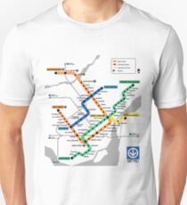 STM Montreal Metro - light background Unisex T-Shirt