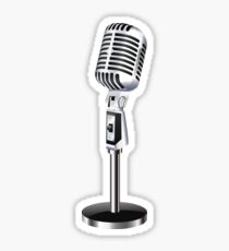Mic Microphone Stickers | Redbubble