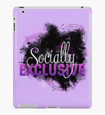 Vinilo o funda para iPad Socially Exclusive