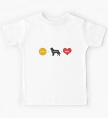 Camiseta para niños Golden Retriever Love