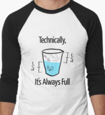 Science is Optimistic Men's Baseball ¾ T-Shirt