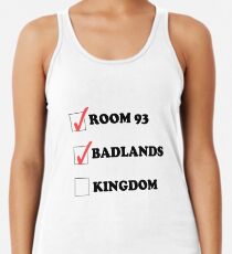 Halsey Checkliste Racerback Tank Top