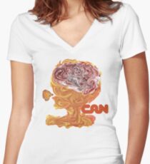 Can - Tago Mago Women's Fitted V-Neck T-Shirt