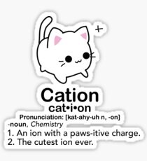 Cation Sticker