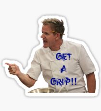 Chef Gordon Ramsay Has a Tight Hold Sticker