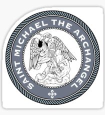 ST MICHAEL MEDALLION Sticker