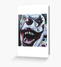 Send in The Clowns Greeting Card