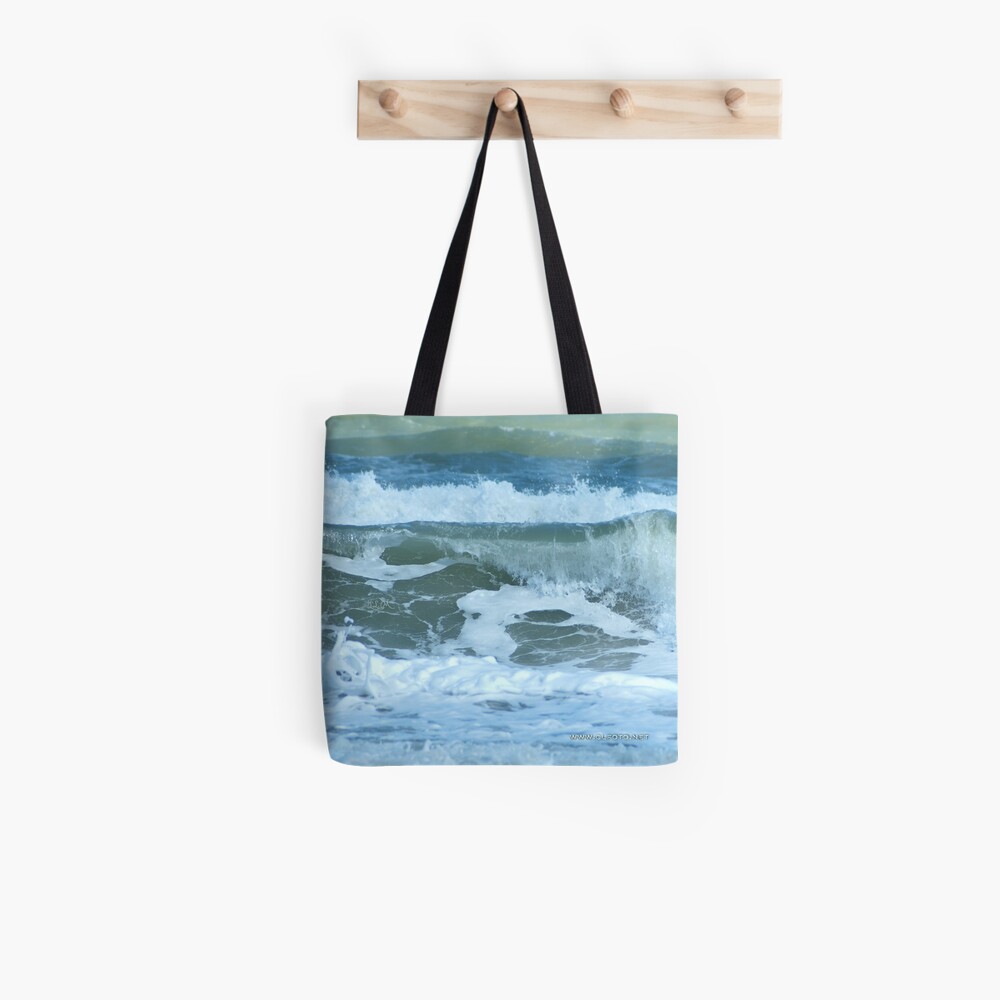 Sudden Surge, Melbourne Beach, Florida Tote Bag