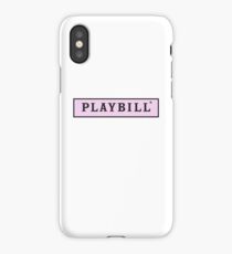 Playbill Pink iPhone Case/Skin