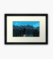 Beauty of Skyrim Framed Print