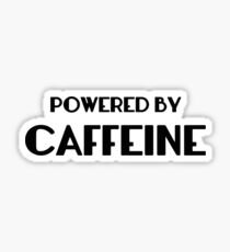 Powered By Caffeine Sticker