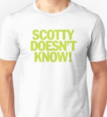 Eurotrip - Scotty weiß es nicht! Slim Fit T-Shirt