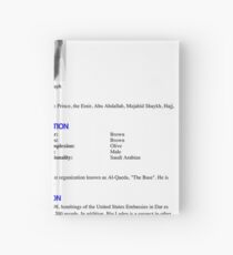 Wanted Hardcover Journal