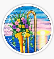 A Floral Arrangement Sticker