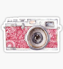 Vintage Pink Camera #trending Sticker