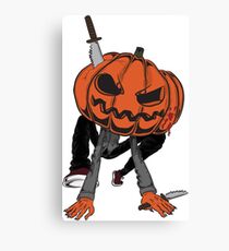 Jack-O-Lantern Canvas Print
