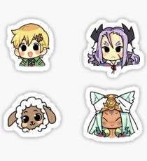 Stickers- Boys and Wooly Sticker