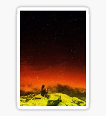 Burning Hill Sticker