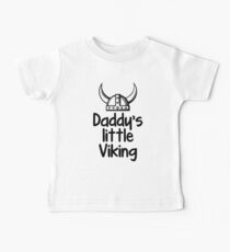 Daddy's Little Viking Baby Tee