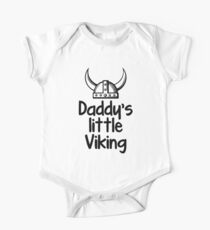 Daddy's Little Viking One Piece - Short Sleeve