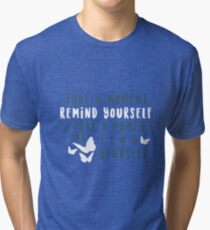 Nimm dir einen Moment, um dich selbst zu finden Vintage T-Shirt