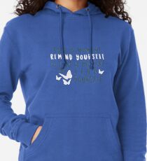 Nimm dir einen Moment, um dich selbst zu finden Leichter Hoodie