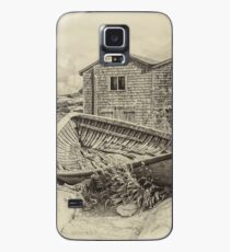 Peggy's Cove - sepia Case/Skin for Samsung Galaxy