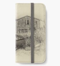 Peggy's Cove - sepia iPhone Wallet/Case/Skin