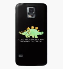Firefly Wash's stegosaurus quote. (darker backgrounds) Case/Skin for Samsung Galaxy
