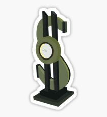 Time Is Money Sticker