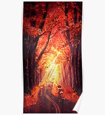 Autumn Ride Poster