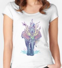 Spirit Animal - Elephant Women's Fitted Scoop T-Shirt