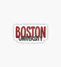 boston university Sticker