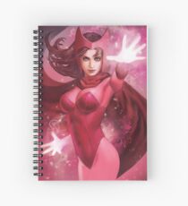 Scarlet Witch Spiral Notebook