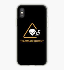 Vinilo o funda para iPhone Compañero de equipo abajo?