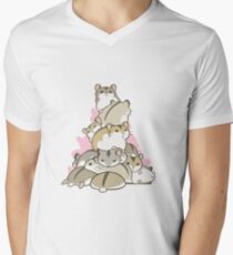 HamTower Men's V-Neck T-Shirt