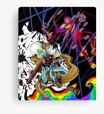 Ink vs Error Canvas Print