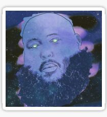 Action Bronson Galaxy Eyes Sticker