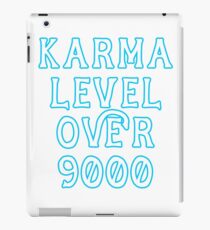 Karma Level Over 9000 iPad-Hülle & Klebefolie