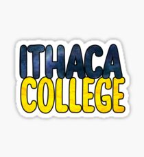 ithaca college Sticker