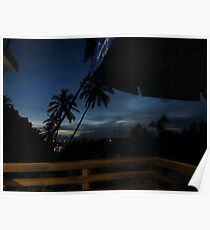 Sunset Brazil Poster