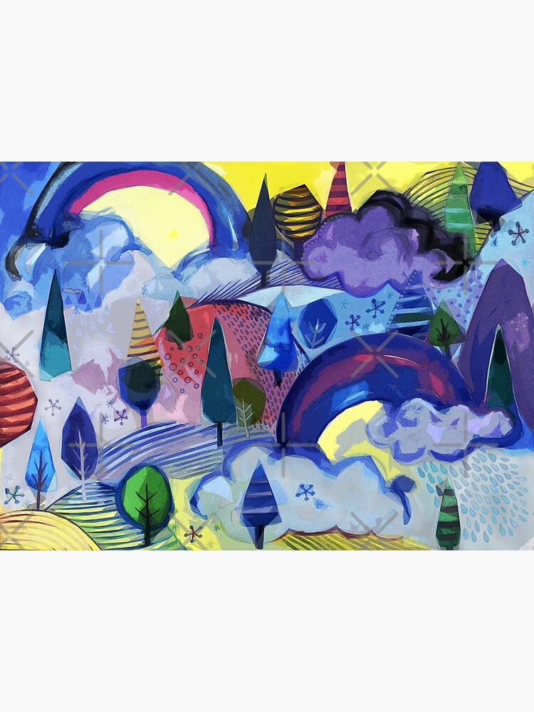 Dreamland - Landscape with Rainbows by Cecca Designs by Cecca-Designs