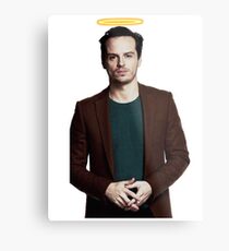 Andrew Scott with a halo Metal Print