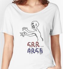 grr...argh with colour Women's Relaxed Fit T-Shirt
