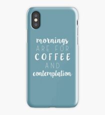 Stranger Things: Mornings are for Coffee and Contemplation iPhone Case